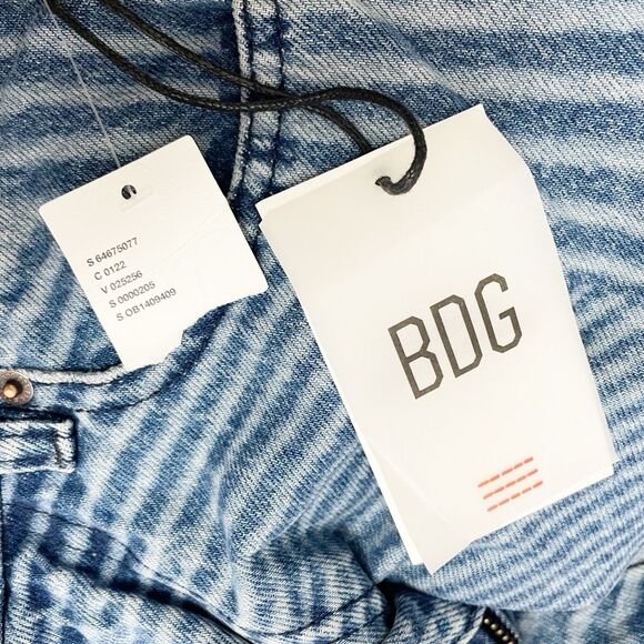 NWT BDG Rih Extreme Baggy Jean Blue Swirl Multi Streetwear Jeans Size 24 | 00 - Picture 10 of 14